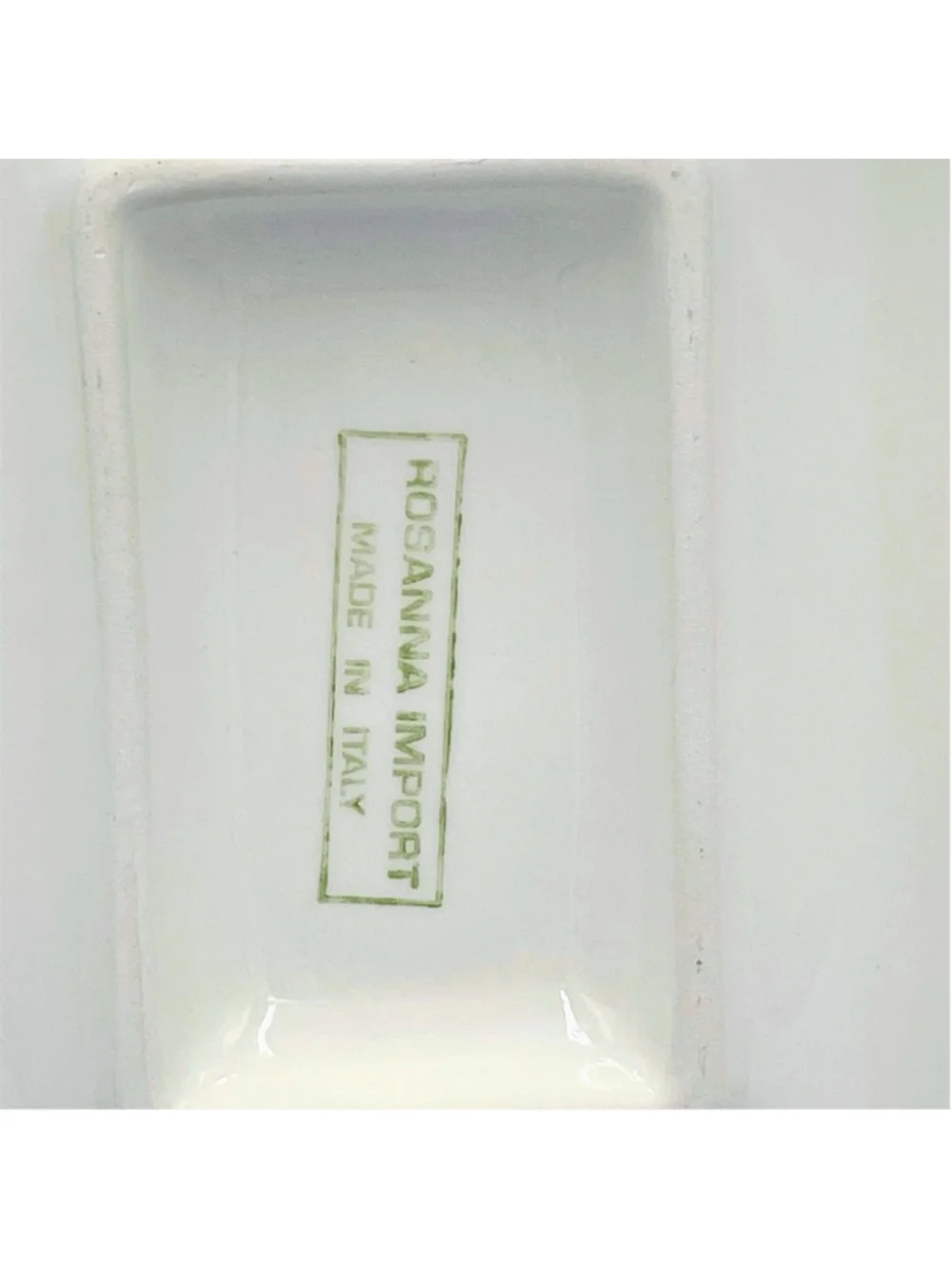Crate & Barrel Rosanna Import Tuscany Series Divided Dish Platter Made in Italy